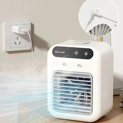 Rin Cooler 充電式ダブルスプレー冷風機